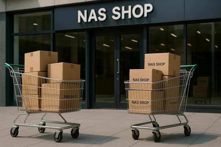 NAS SHOP vrlo nizak banner