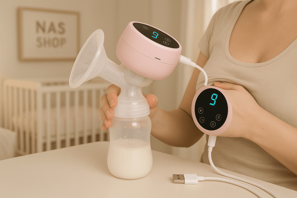 Profesionalna slika električne pumpe za dojenje sa NAS SHOP