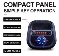 Bluetooth Zvucnik MS3628 Sa Mikrofonom Za Karaoke