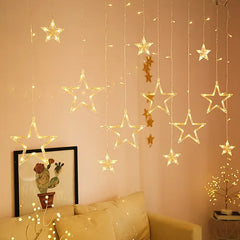 Led Novogodišnje Lampice / Svjećice ZVIJEZDICE 3m