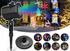 Led PROJEKTOR Disko Laser NOVOGODIŠNJI Sa Motivima