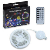 Led Rbg traka Muzička 10m 220V Sa Daljinskim USB