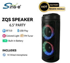 Bluetooth ZvucnikZQS -2601 Sa Mikrofonom Za Karaoke