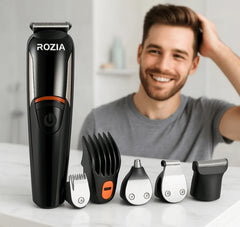 Profesionalna Mašinica Za Šišanje Brijanje Trimer Rozia 6u1 Set