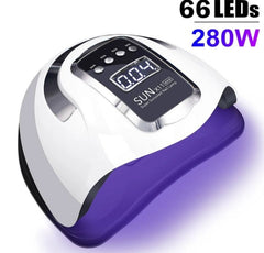 SUN X11 MAX 280W UV/LED Lampa za Nokte - Profesionalna Lampa za Sušenje Gel Laka
