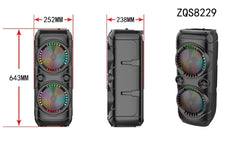 Bluetooth Zvucnik ZQS - 8229 Sa Mikrofonom Za Karaoke
