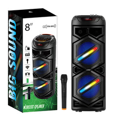 Bluetooth zvucnik Za Karaoke party sa mikrofonom i daljinskim