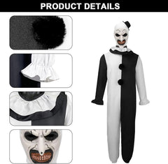 Halloween Kostim Strasnog Klovna Za Djecu