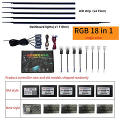 Led Rasvjeta RGB Za Automobil Unutrašnjost