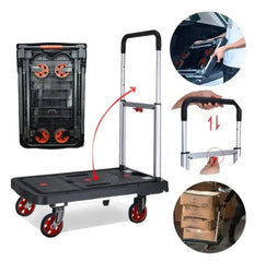 Sklopiva visenamjenska kolica sa platformom za transport stvari