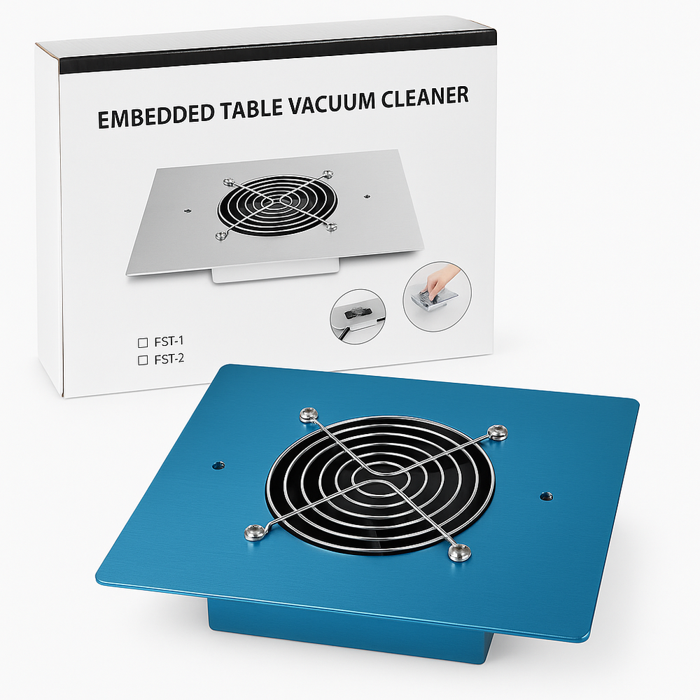 Uređena slika ugrađenog aspiratora za sto