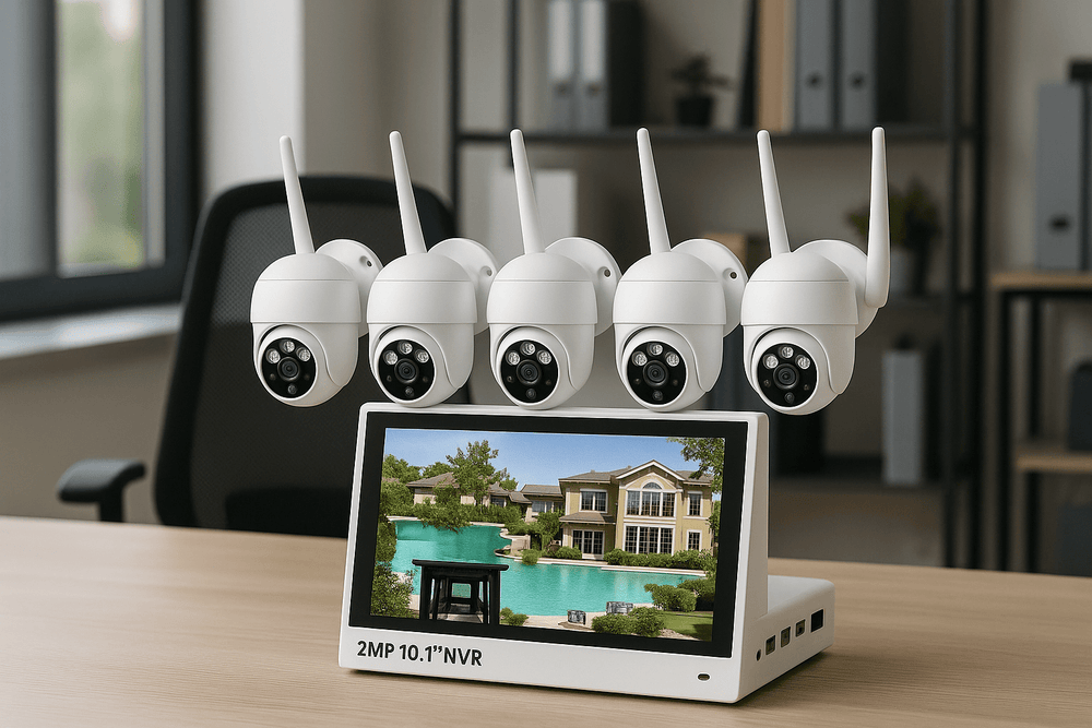 4-kanalni NVR sustav video nadzora - glavni pogled