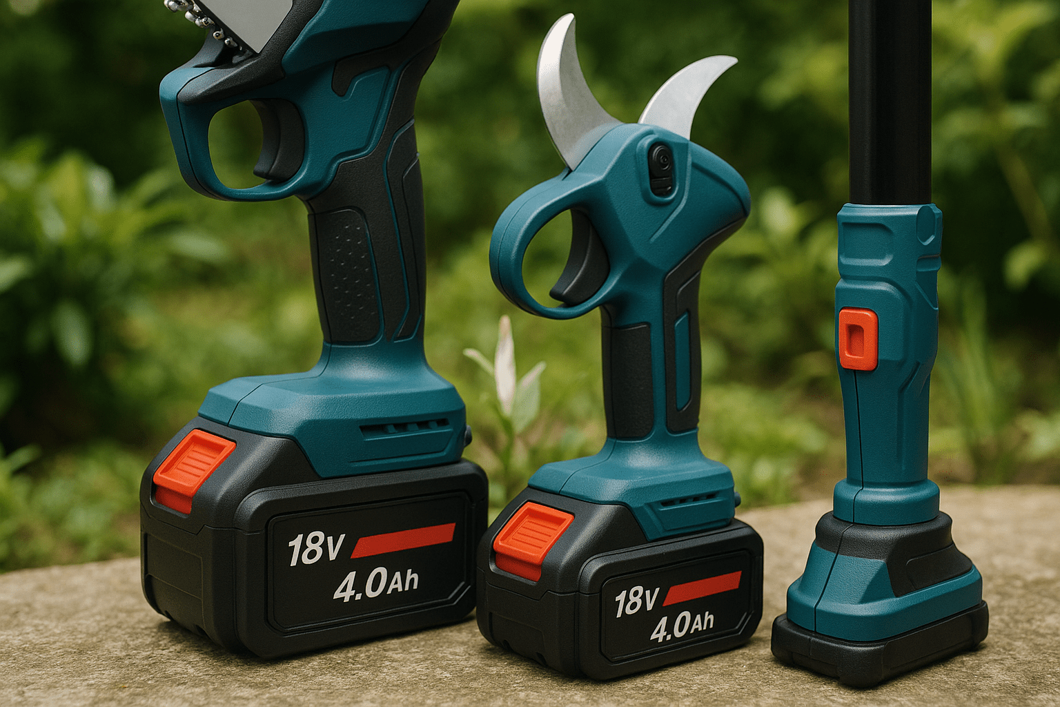 Aku teleskopska pila set - realistična 2