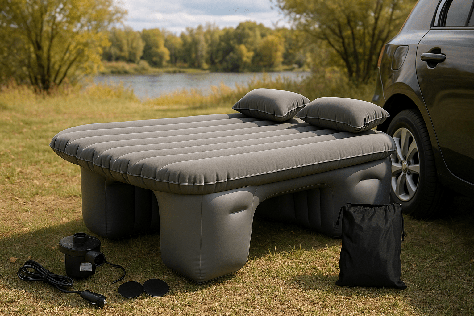 Auto madrac na naduvavanje - realistična 1