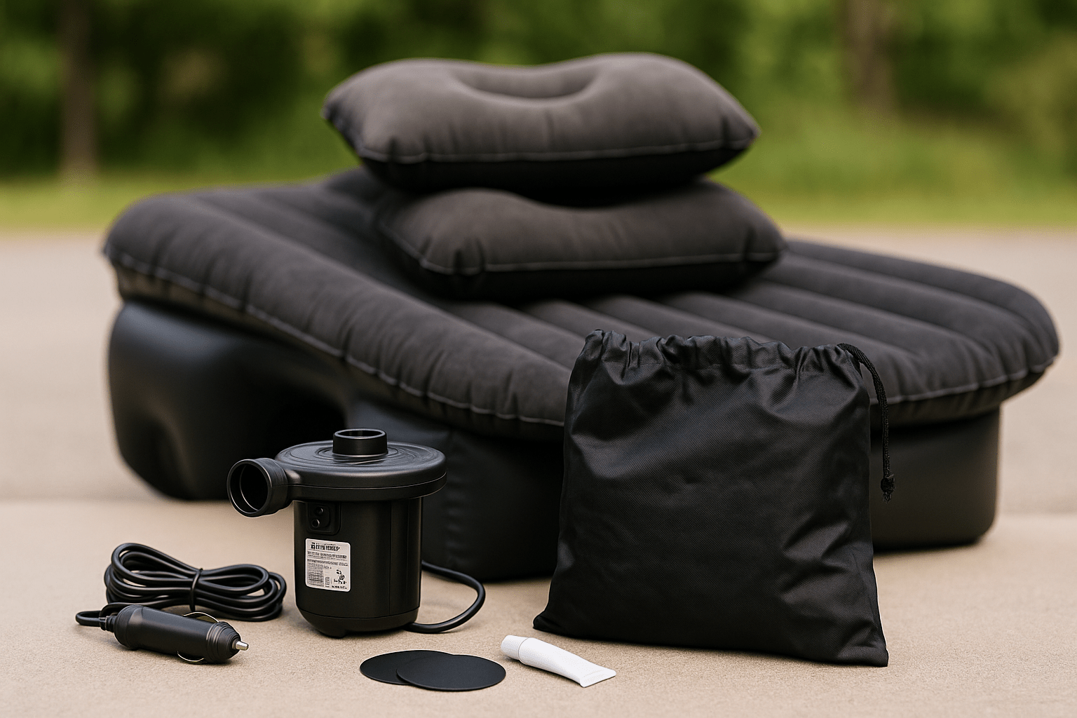 Auto madrac na naduvavanje - realistična 4