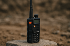 Baofeng UV-5R radio - bočni profil