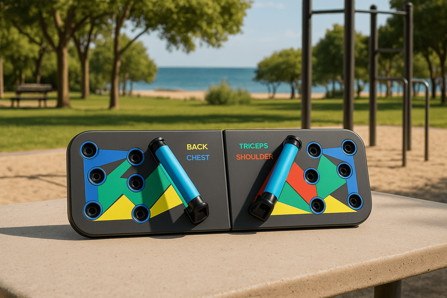 Daska za sklekove 12 u 1 - glavni pogled