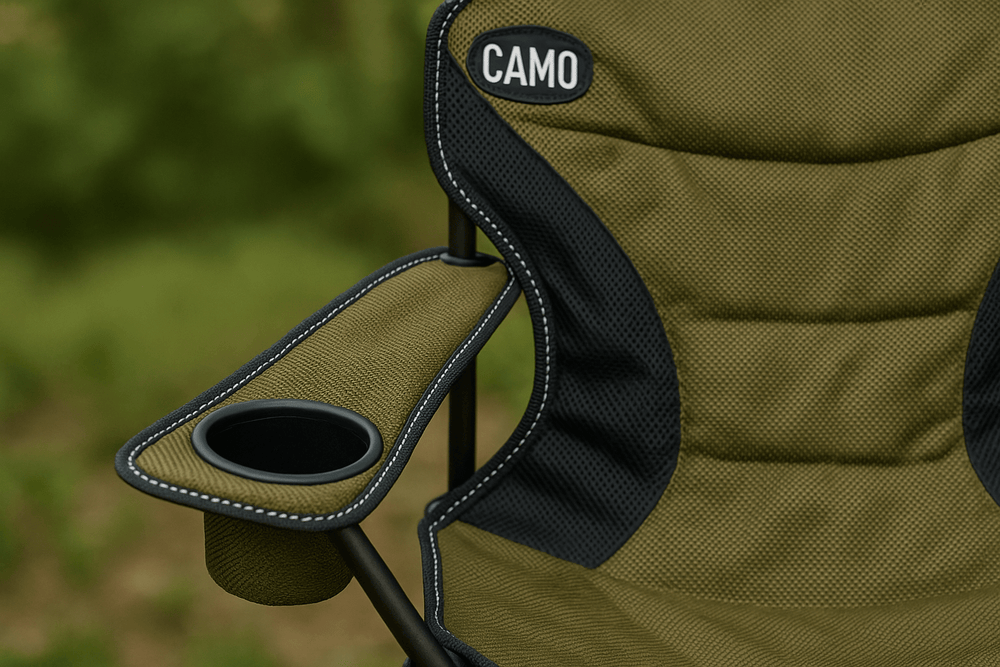 Kamperska stolica - detalj naslonjača