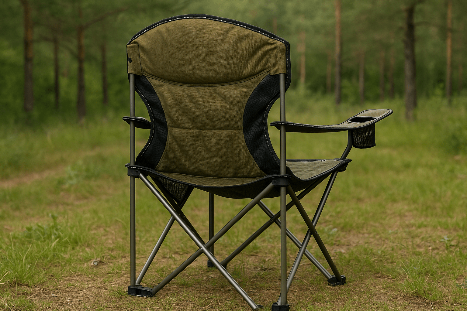 Kamperska stolica - pogled unazad