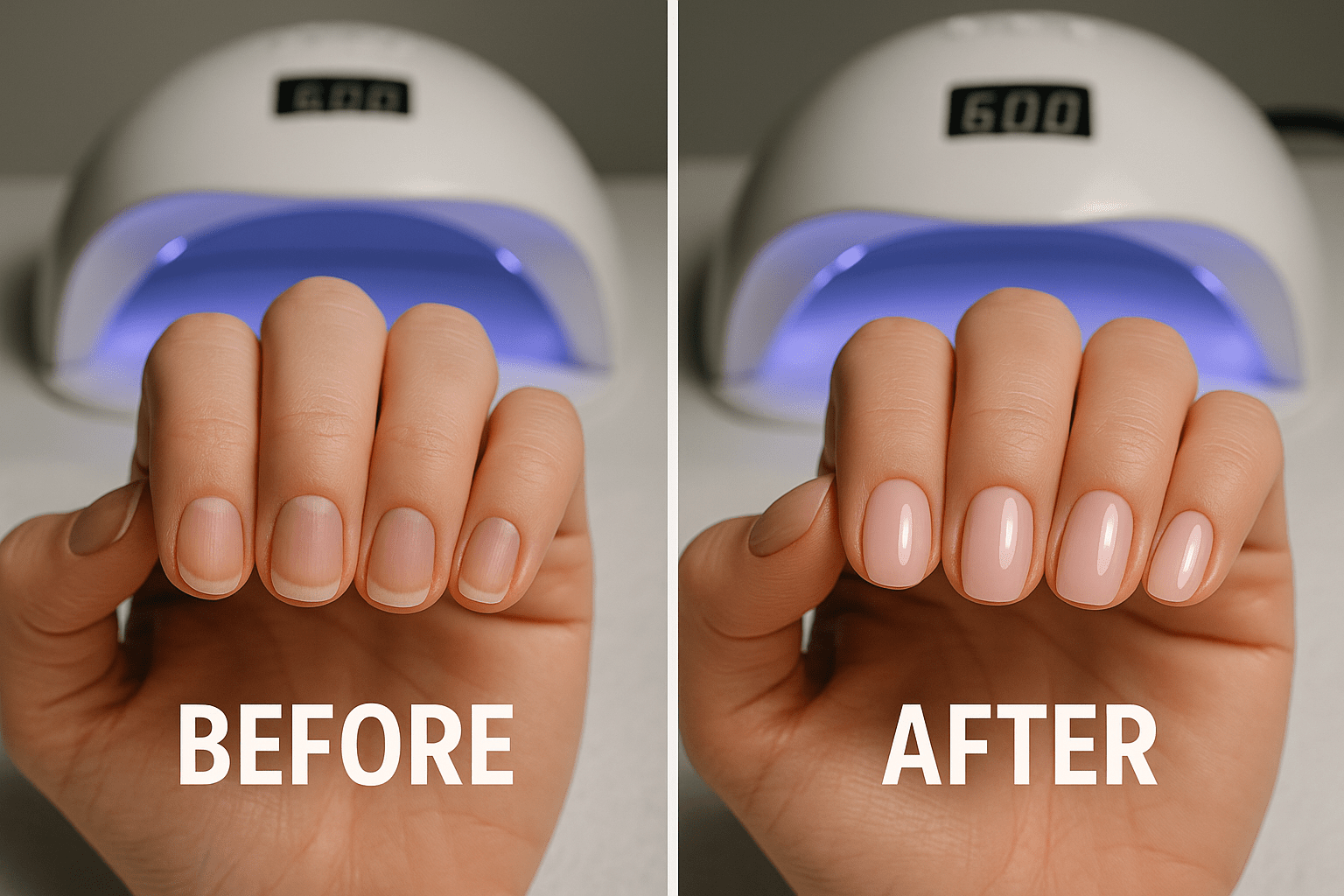 Pre i posle UV lampe