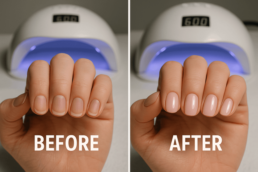 Pre i posle UV lampe