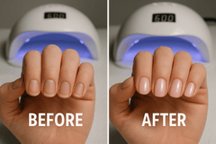 Pre i posle UV lampe