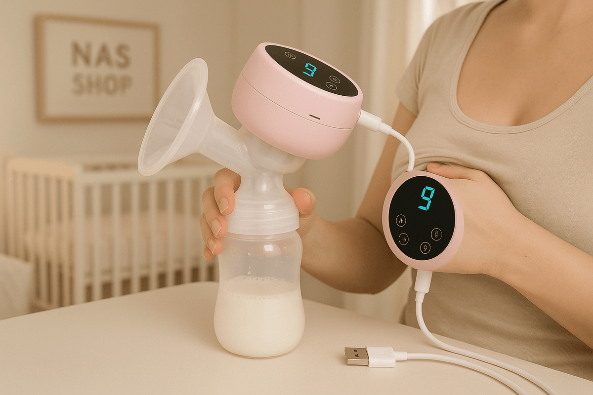 Profesionalna slika električne pumpe za dojenje sa NAS SHOP