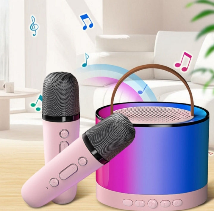 Bluetooth Zvucnik Sa Dva Mikrofona Za Karaoke