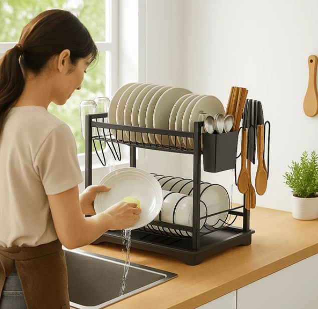 Stalak Za Sušenje Posudja Za Cijedjenje Posudja