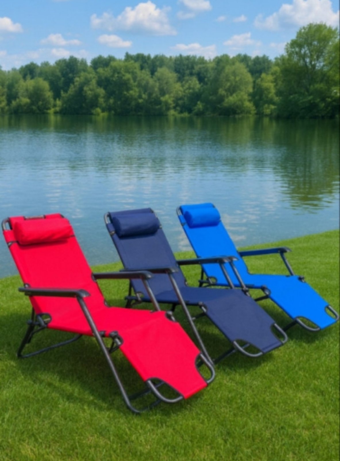 Ležaljka Stolica Za Plažu Sklopiva / Rasklopiva Kamp