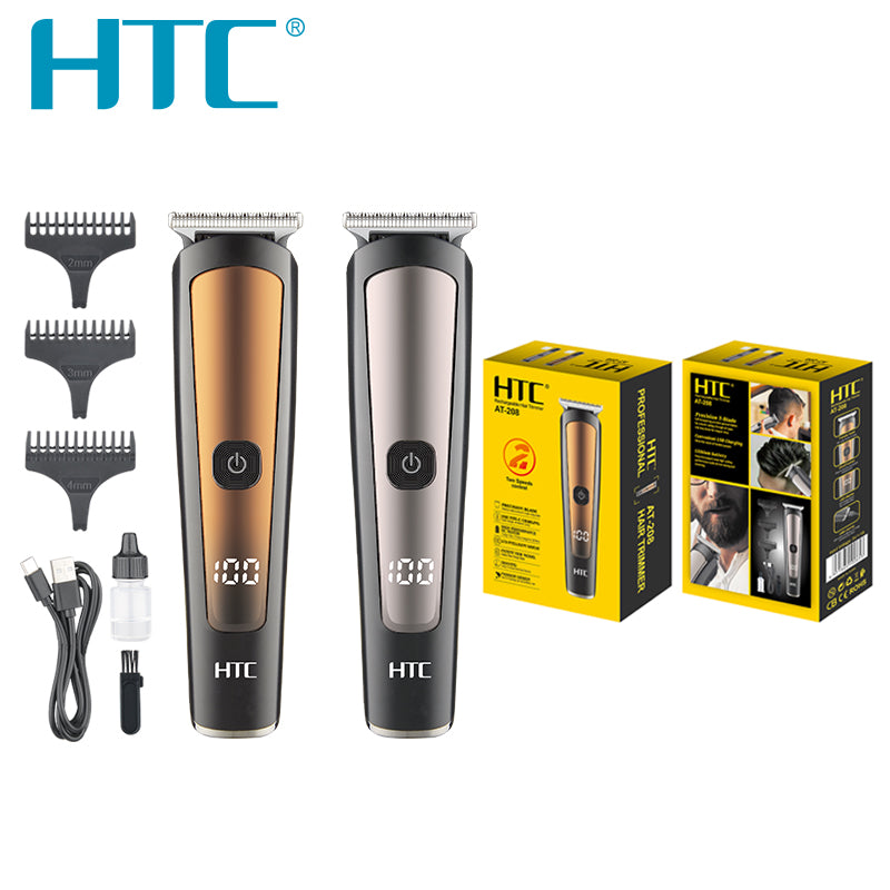 HTC AT-208 Profesionalna Mašinica Za Šišanje Kose i Brade - Bežična 2u1