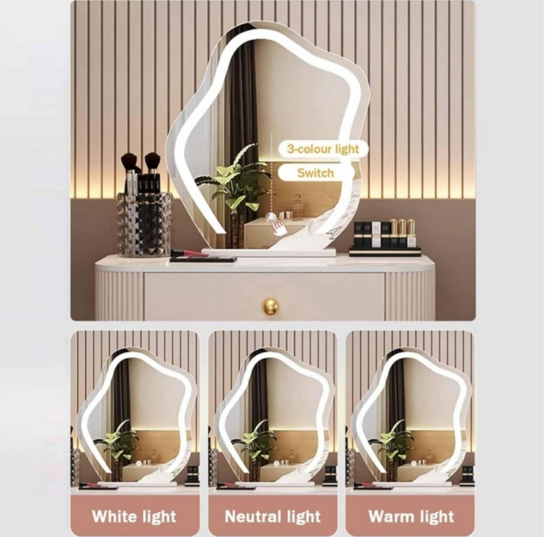 Led Kozmetičko Ogledalo Za Šminkanje 38x50cm