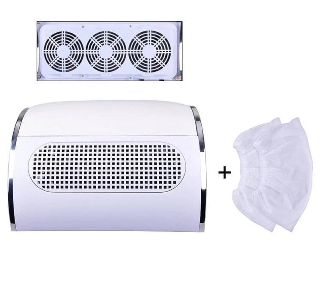 Profesionalni Aspirator 40W Sa Tri Motora Za Prašinu / Manikir