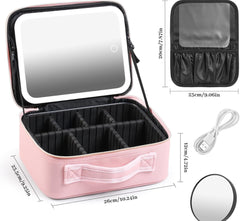 Kozmetička Torbica / Kofer Sa Led Ogledalom NESESER