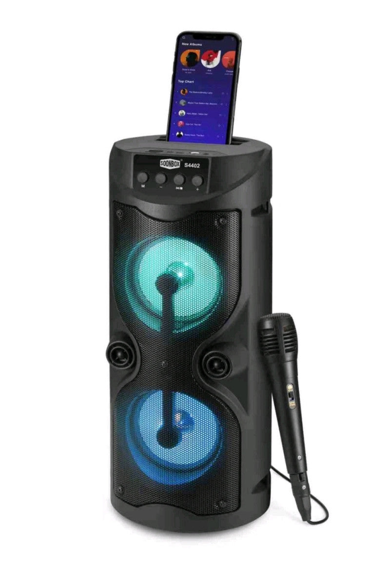 SOONBOX Bluetooth Zvucnik Sa Mikrofonom Za Karaoke