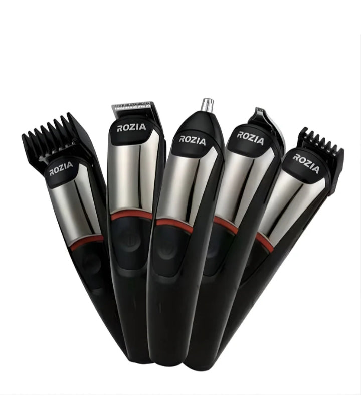 Profesionalna Mašinica Za Šišanje Brijanje Trimer Rozia 6u1 Set