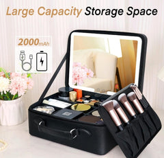 Kozmetička Torbica / Kofer Sa Led Ogledalom NESESER