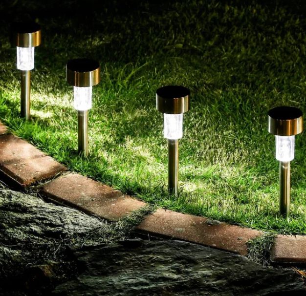 Led Solarna Lampa Za Vrt  Baštu Dvorište 10kom