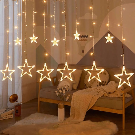 Led Novogodišnje Lampice / Svjećice ZVIJEZDICE 3m