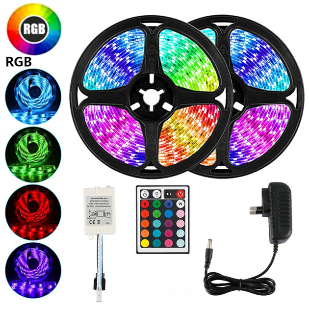 RGB Led Traka Za TV 5m ŠARENA 220V 16 Boja