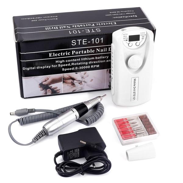 STE-101 Električna Brusilica za Nokte 35.000 RPM - Prenosiva Manikir Turpija Profesionalna