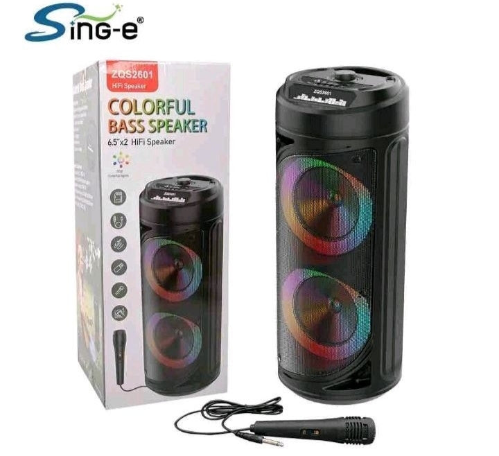 Bluetooth ZvucnikZQS -2601  Sa Mikrofonom Za Karaoke