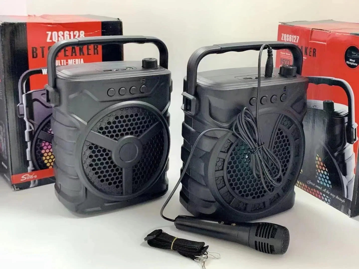 Bluetooth Zvucnik Sa Mikrofonom ZQS - 6128 Za Karaoke