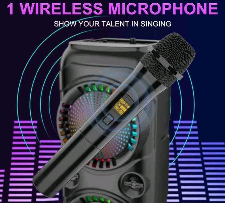 Bluetooth Zvucnik ZQS - 8229 Sa Mikrofonom Za Karaoke