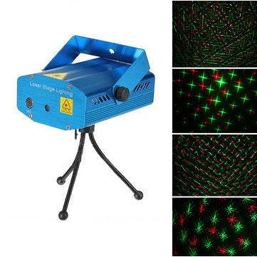 Mini Disko Laser Led Projektor TACKICE