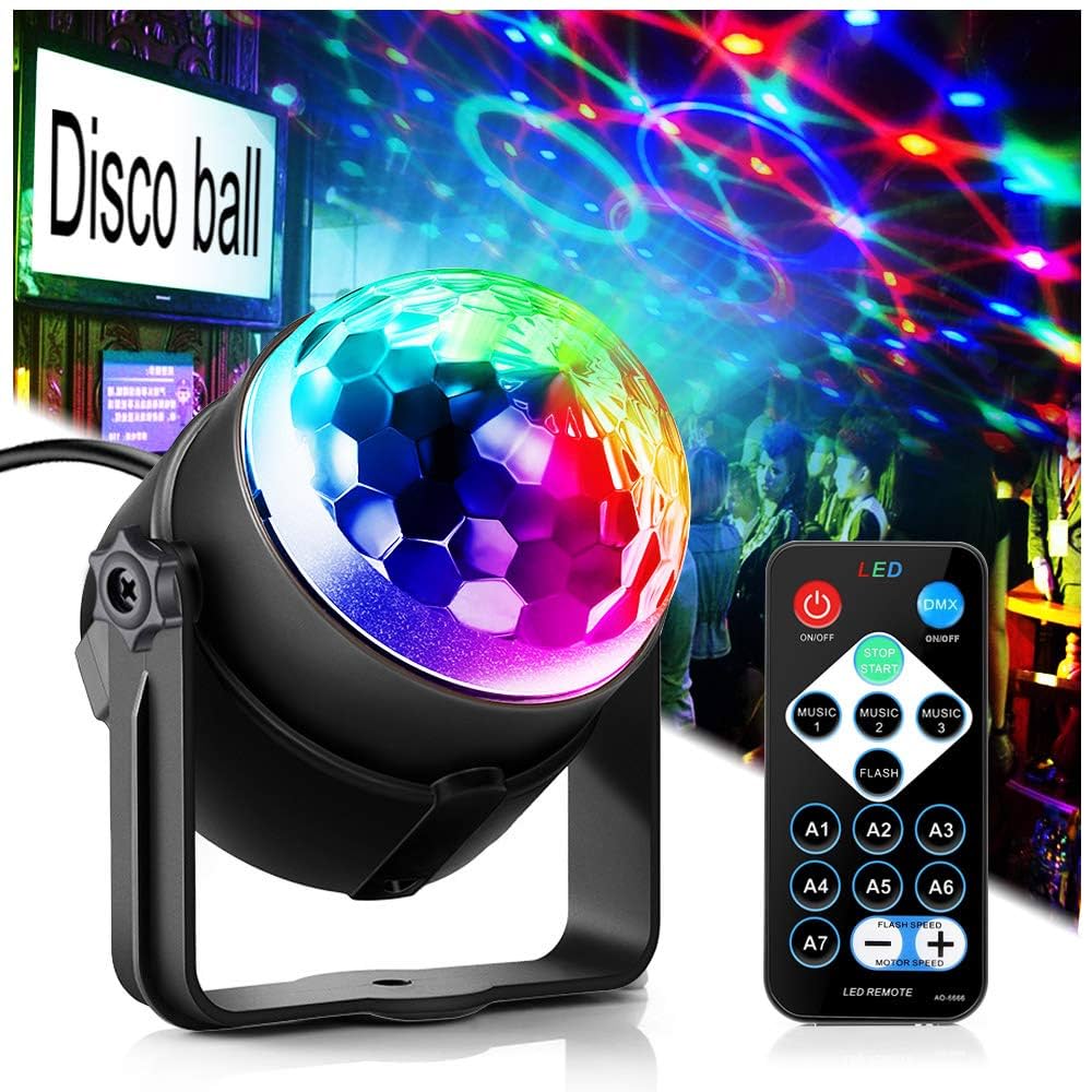 RGB Mini Disko Kugla RASVJETA