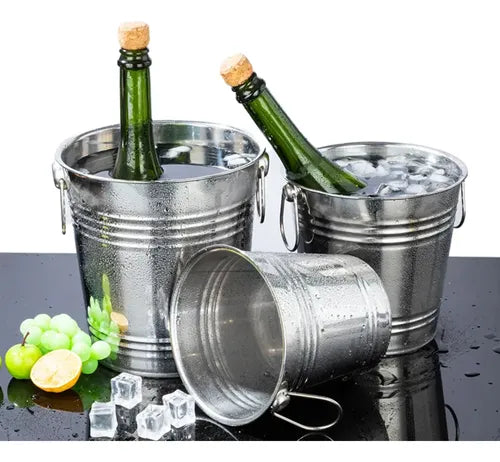 Metalna Posuda Za Piće i Led Kibla 17x18x12.5cm - Kompaktna Elegantna