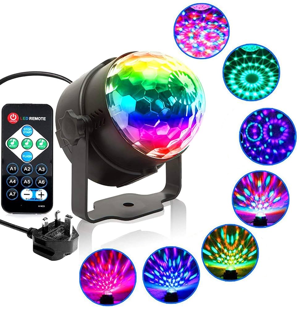 RGB Mini Disko Kugla RASVJETA