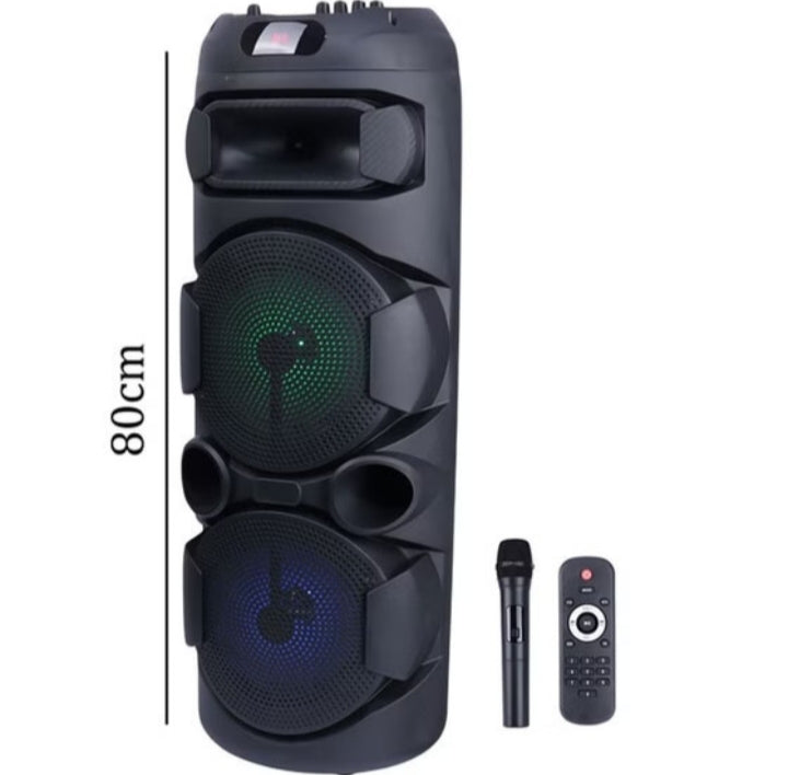 Bluetooth Zvucnik ZQS - 8220 Sa Mikrofonom Za Karaoke