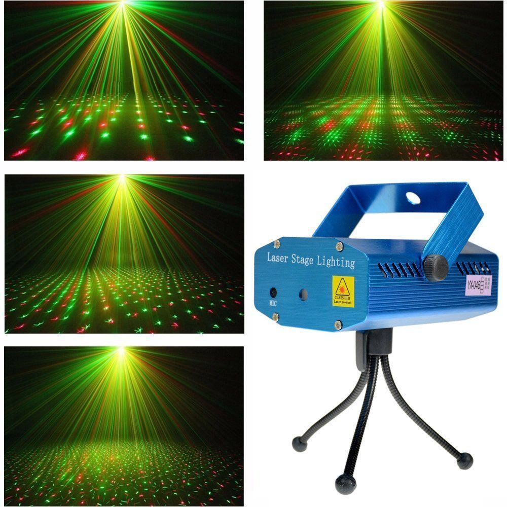 Mini Disko Laser Led Projektor TACKICE